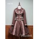 Alice Girl Bear Chocolate Short and Long Skirt and JSK(2nd Pre-Order/2 Colours/Full Payment Without Shipping)